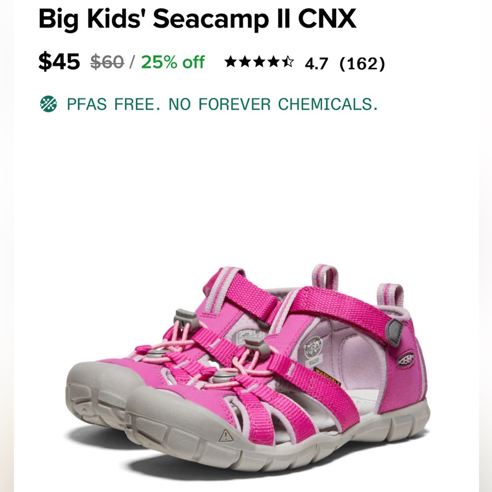 Keen Seacamp II CNX Big Kids or Womens